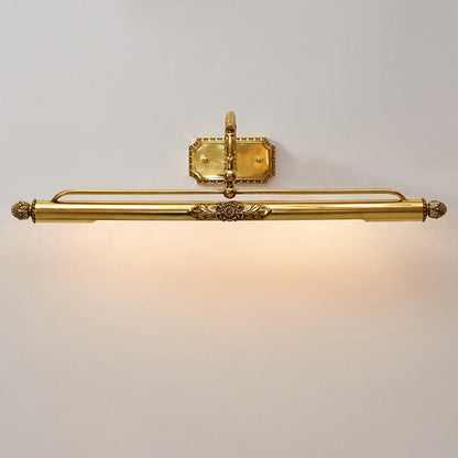 French Full Brass 2-Light Vanity Light Wall Sconce Lamp