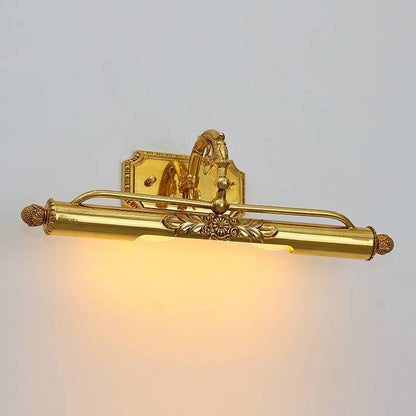 French Full Brass 2-Light Vanity Light Wall Sconce Lamp