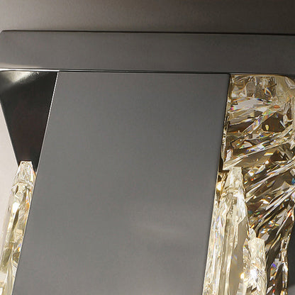 Rectangular Column Stainless Steel LED Wall Sconce Lamp