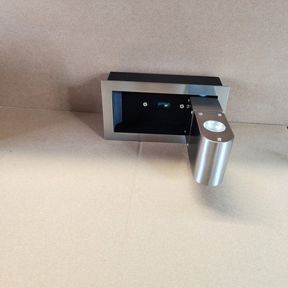 Rotatable Rectangular Aluminum LED Wall Sconce Lamp