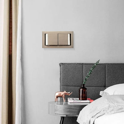 Rotatable Rectangular Aluminum LED Wall Sconce Lamp