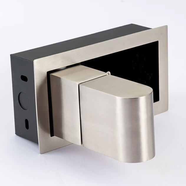 Rotatable Rectangular Aluminum LED Wall Sconce Lamp