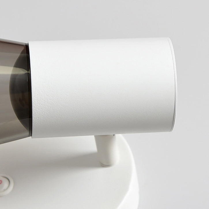 Round Horn Shape Aluminum Acrylic 1-Light Wall Sconce Lamp