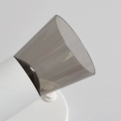 Round Horn Shape Aluminum Acrylic 1-Light Wall Sconce Lamp