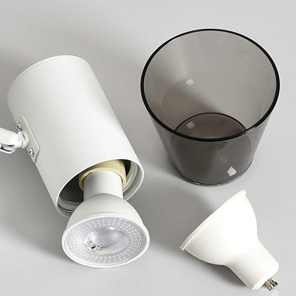 Round Horn Shape Aluminum Acrylic 1-Light Wall Sconce Lamp