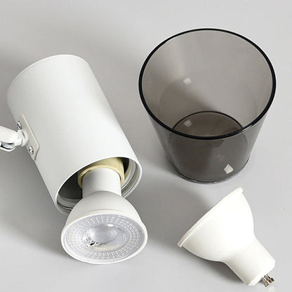 Round Horn Shape Aluminum Acrylic 1-Light Wall Sconce Lamp