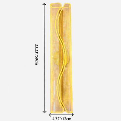 Cylindrical Iron Aluminum Acrylic LED Wall Sconce Lamp