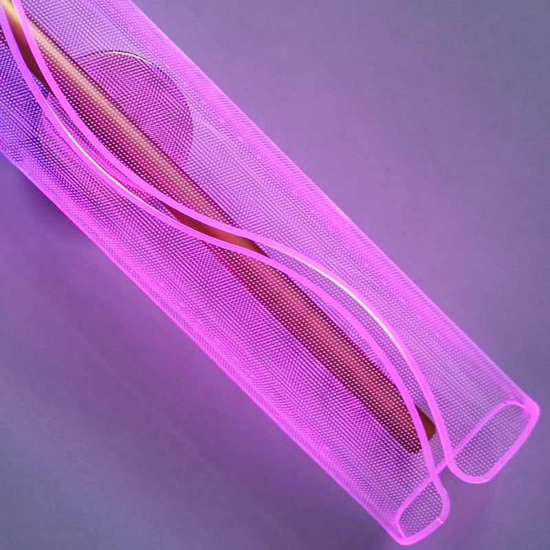 Cylindrical Iron Aluminum Acrylic LED Wall Sconce Lamp