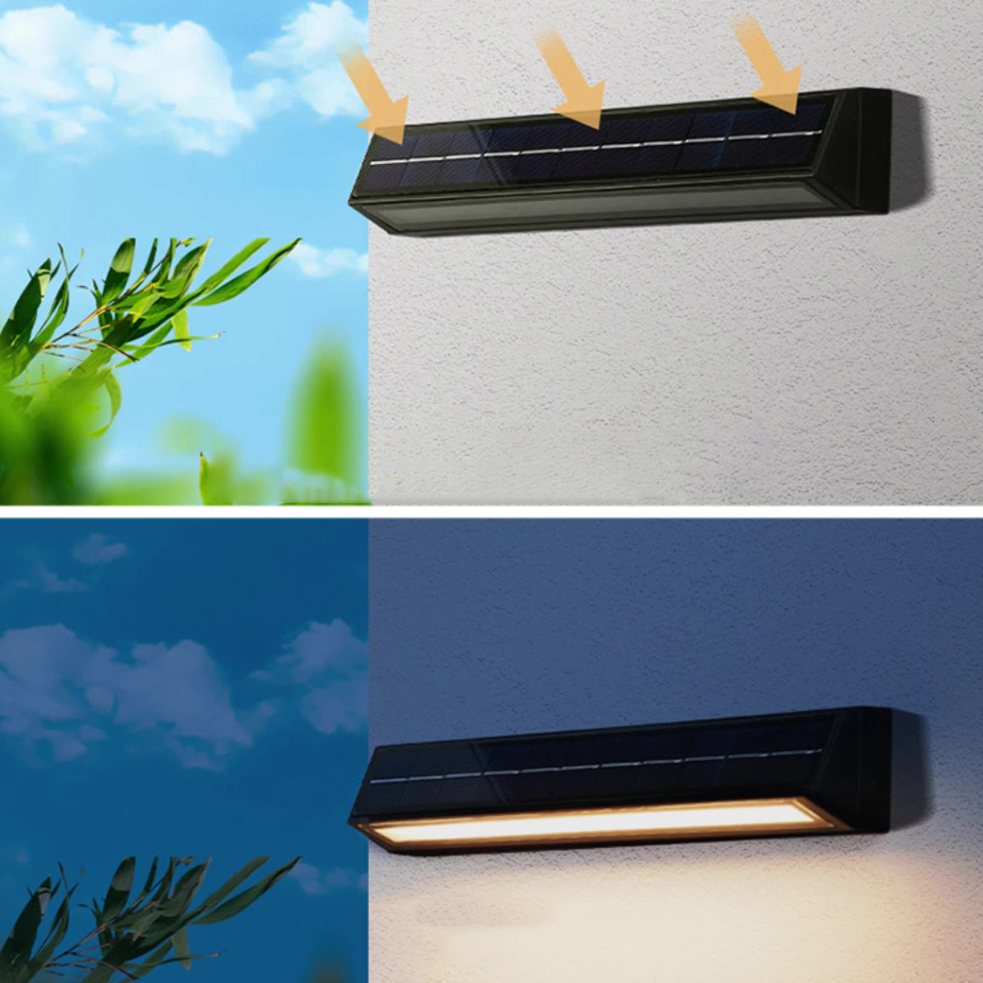 Rectangular Triangle ABS Acrylic LED Wall Sconce Lamp