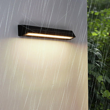 Rectangular Triangle ABS Acrylic LED Wall Sconce Lamp