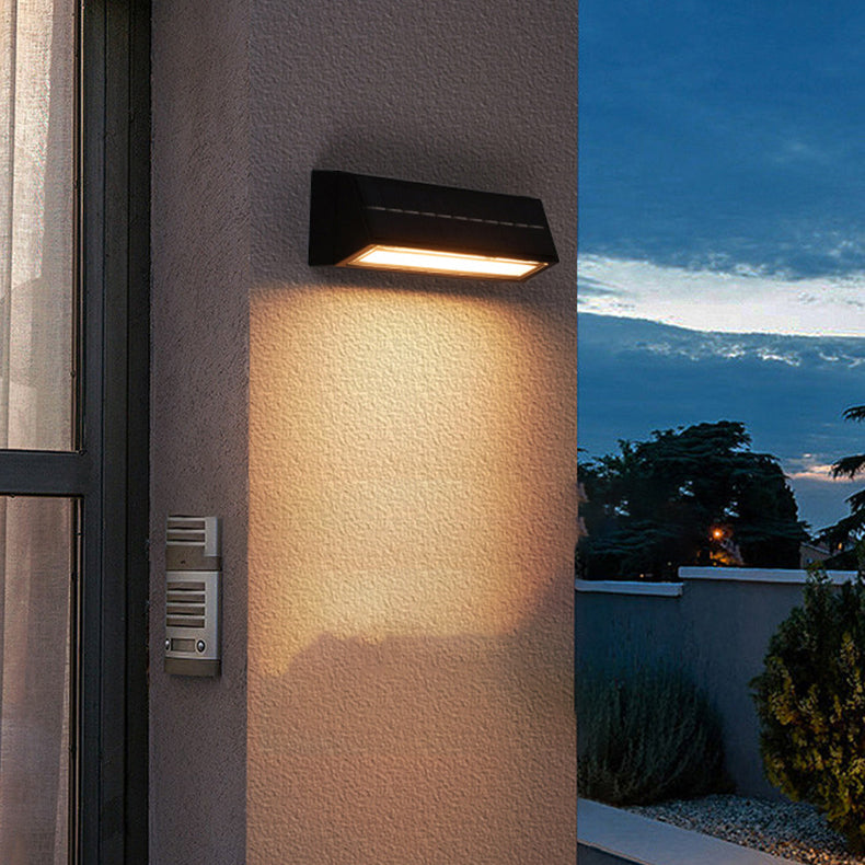 Rectangular Triangle ABS Acrylic LED Wall Sconce Lamp