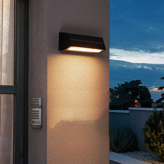 Rectangular Triangle ABS Acrylic LED Wall Sconce Lamp