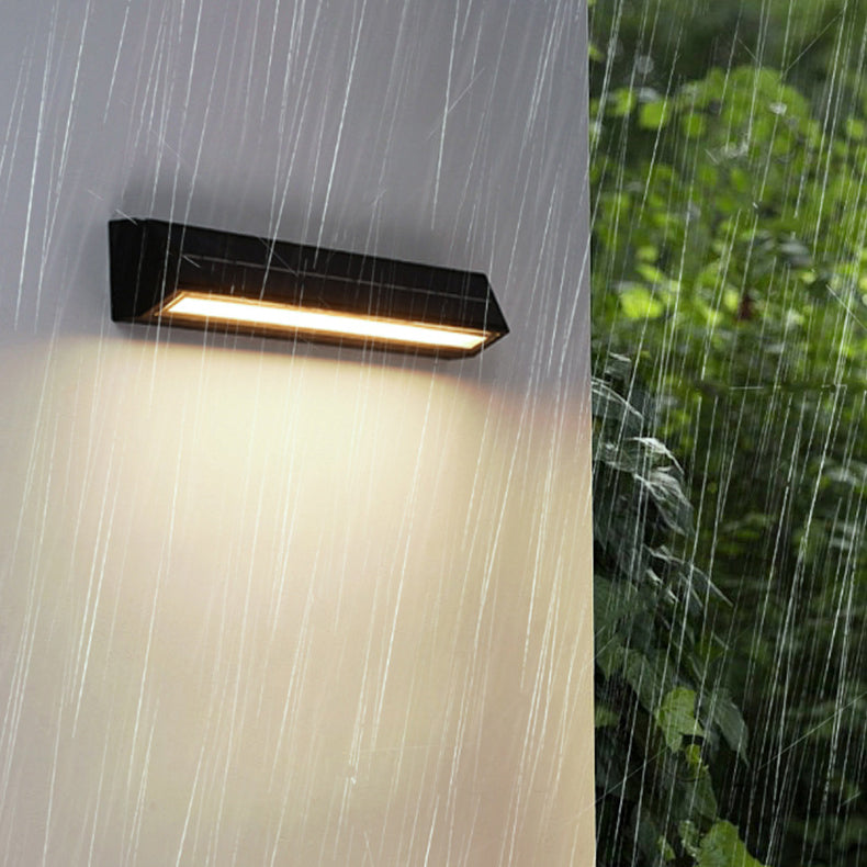Rectangular Triangle ABS Acrylic LED Wall Sconce Lamp