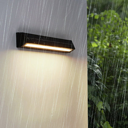 Rectangular Triangle ABS Acrylic LED Wall Sconce Lamp