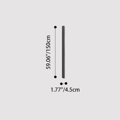 Outdoor Long Aluminum Acrylic LED Wall Sconce Lamp