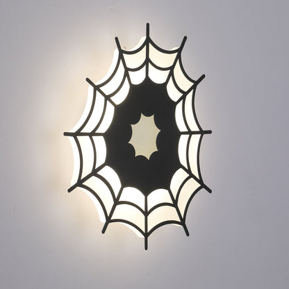 Creative Spider Web Iron Acrylic LED Wall Sconce Lamp