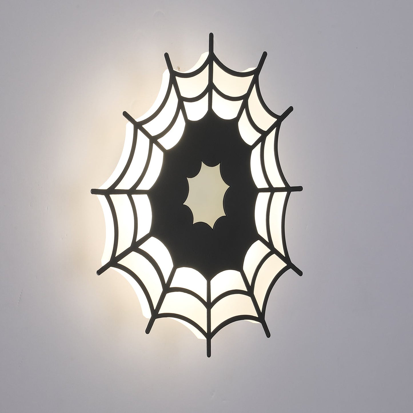 Creative Spider Web Iron Acrylic LED Wall Sconce Lamp