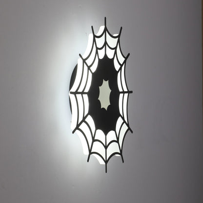 Creative Spider Web Iron Acrylic LED Wall Sconce Lamp