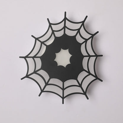 Creative Spider Web Iron Acrylic LED Wall Sconce Lamp