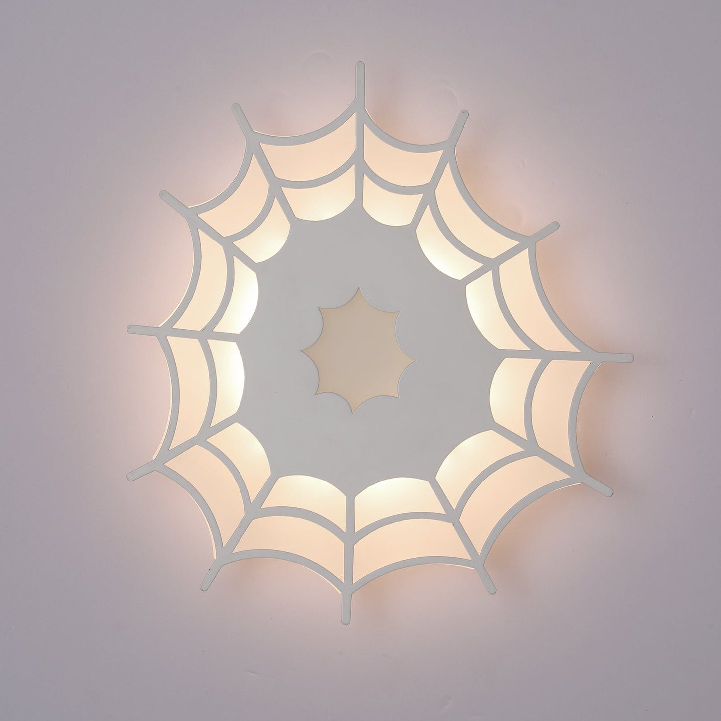 Creative Spider Web Iron Acrylic LED Wall Sconce Lamp