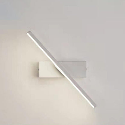 Modern Minimalist Long Iron Aluminum LED Wall Sconce Lamp