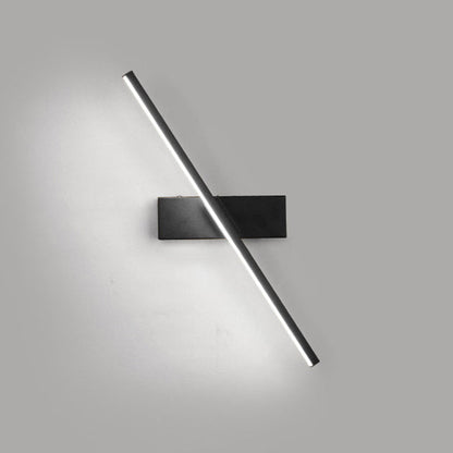 Modern Minimalist Long Iron Aluminum LED Wall Sconce Lamp