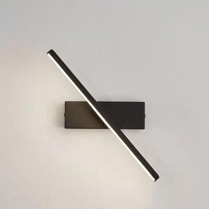 Modern Minimalist Long Iron Aluminum LED Wall Sconce Lamp
