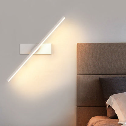 Modern Minimalist Long Iron Aluminum LED Wall Sconce Lamp
