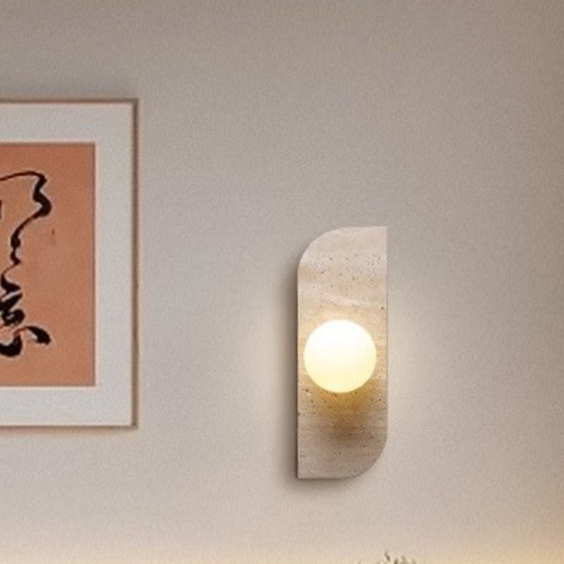 Japanese Glass Shade 1/2/3 Light Wall Sconce Lamp