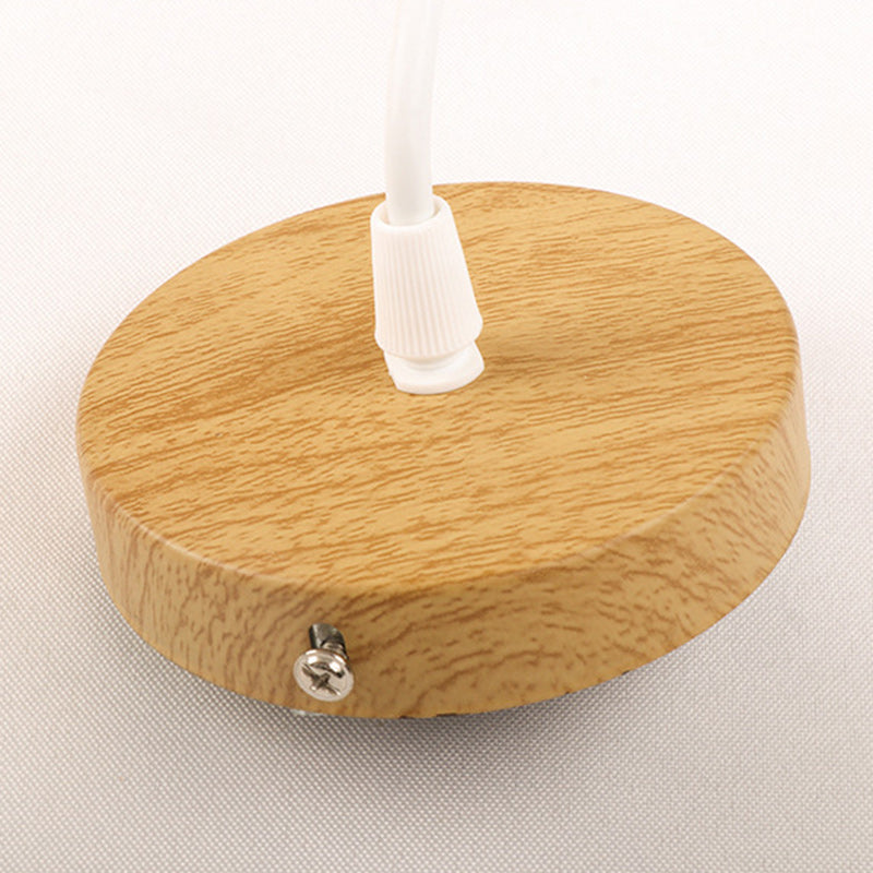 Traditional Japanese Bamboo Pendant Light