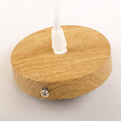 Traditional Japanese Bamboo Pendant Light