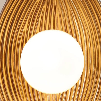 Japanese Rotomolding Leaf-Shaped 1-Light Wall Sconce Lamp