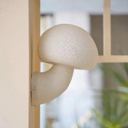 Contemporary Creative Mushroom Resin LED Wall Sconce Lamp