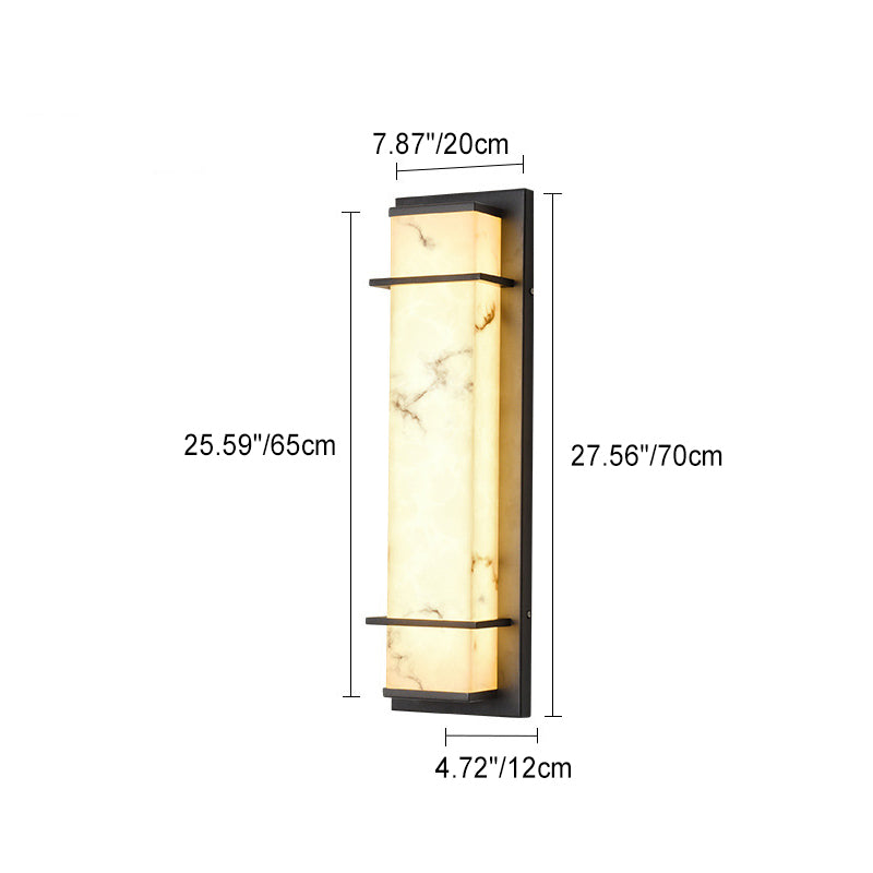 Chinese Resin Stainless Steel LED Wall Sconce Lamp