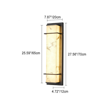 Chinese Resin Stainless Steel LED Wall Sconce Lamp