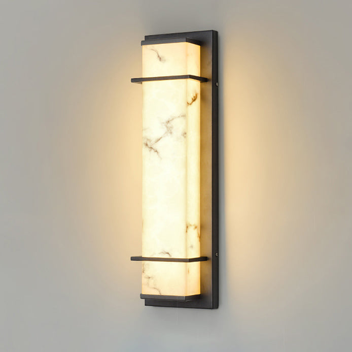 Chinese Resin Stainless Steel LED Wall Sconce Lamp