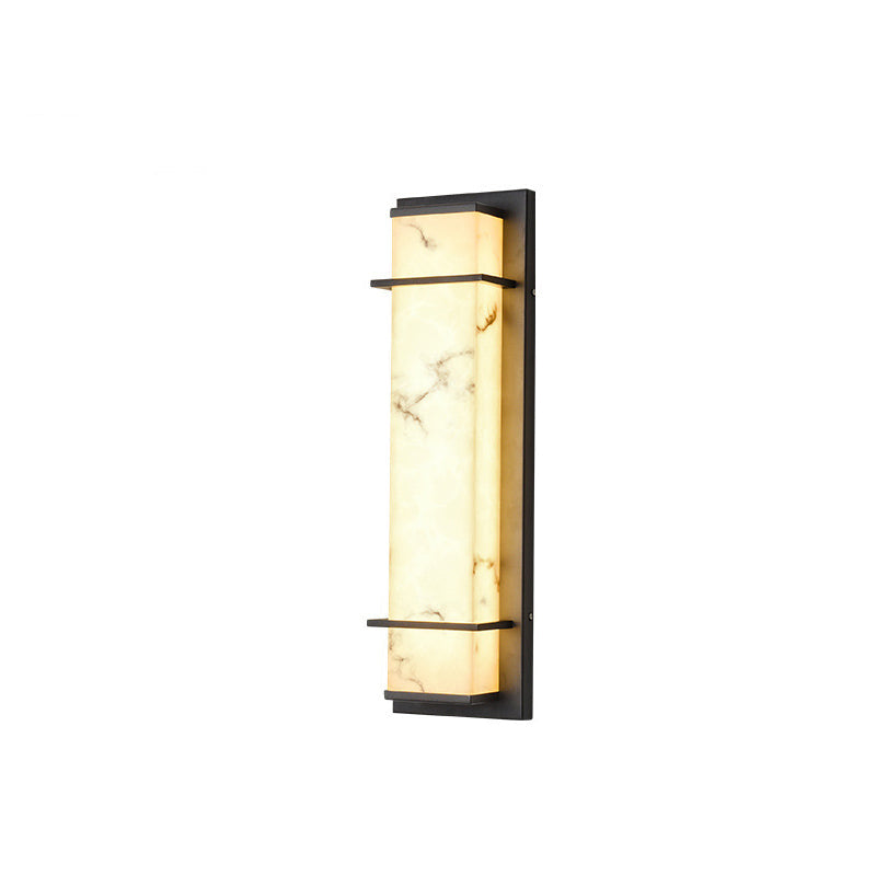 Chinese Resin Stainless Steel LED Wall Sconce Lamp