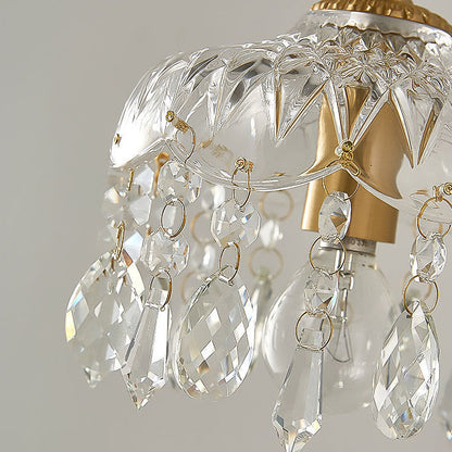 Nordic Teardrop Iron Glass 1-Light Wall Sconce Lamp