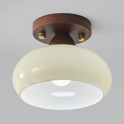 Traditional Iron Dome Ceiling Light