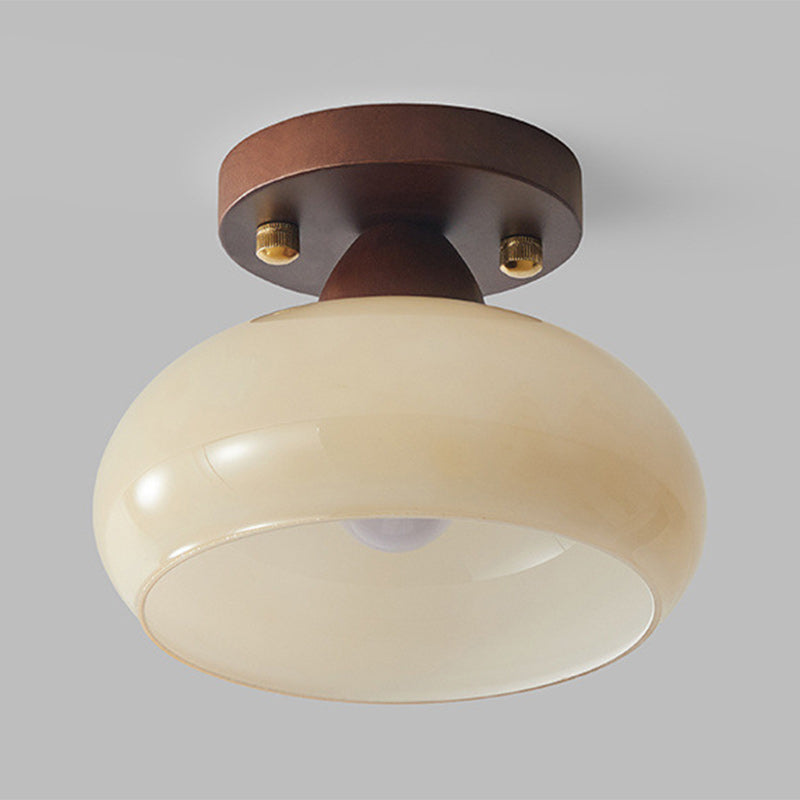 Traditional Iron Dome Ceiling Light