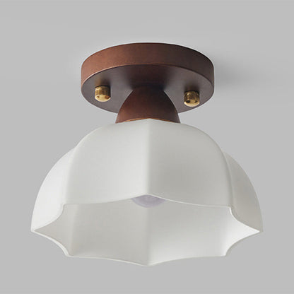 Traditional Iron Dome Ceiling Light