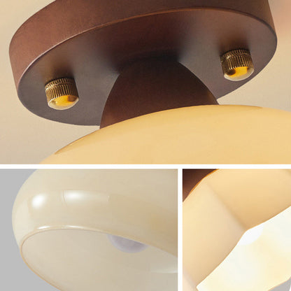 Traditional Iron Dome Ceiling Light