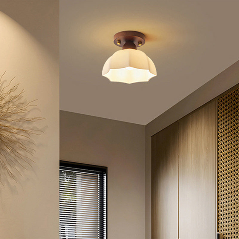 Traditional Iron Dome Ceiling Light