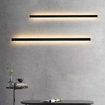 Minimalist Stripe Aluminum Acrylic LED Wall Sconce Lamp