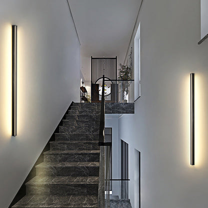 Minimalist Stripe Aluminum Acrylic LED Wall Sconce Lamp