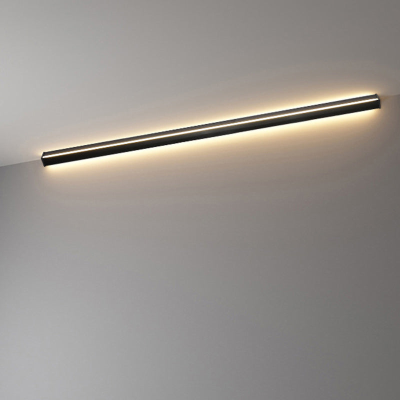 Minimalist Stripe Aluminum Acrylic LED Wall Sconce Lamp