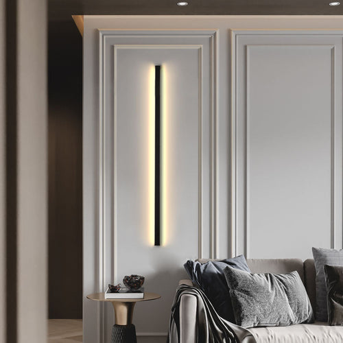 Minimalist Stripe Aluminum Acrylic LED Wall Sconce Lamp