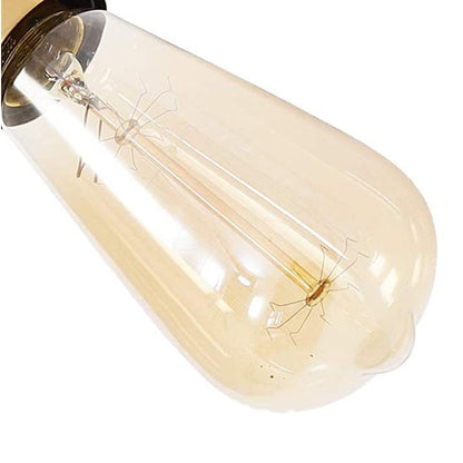 Modern Minimalist Stripe Iron 1/2-Light Wall Sconce Lamp