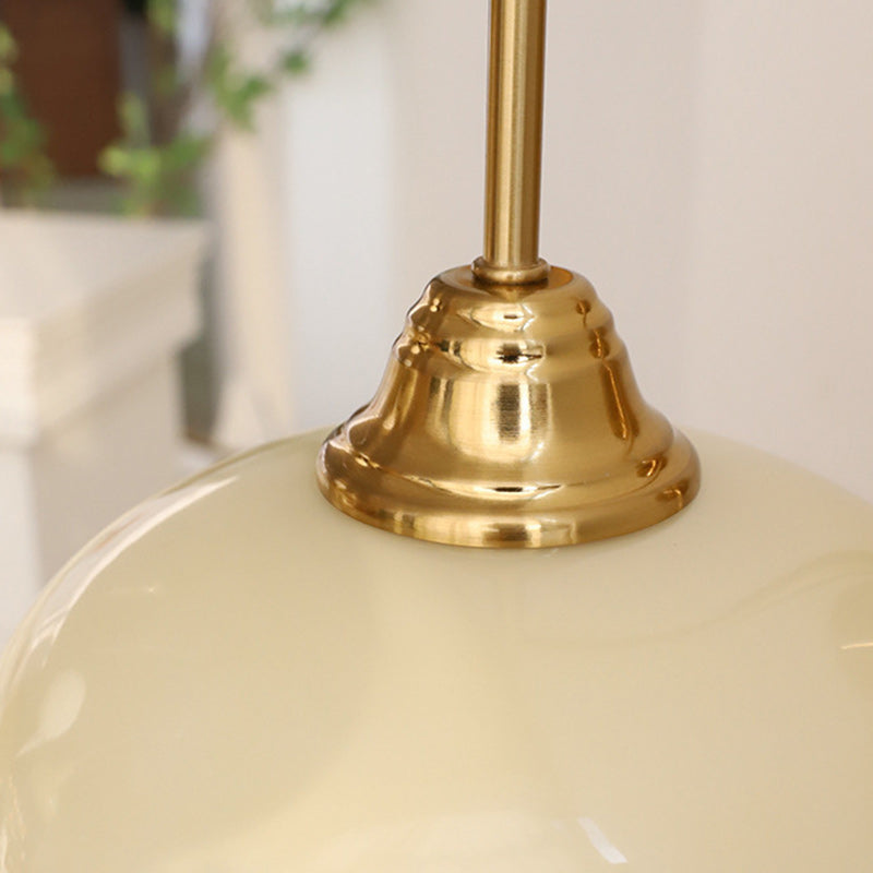 Traditional Oval Copper Glass 1-Light Wall Sconce Lamp