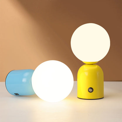 Contemporary Globe Table Lamp